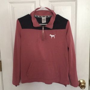 PINK Victorious Secret 1/2 zip shirt